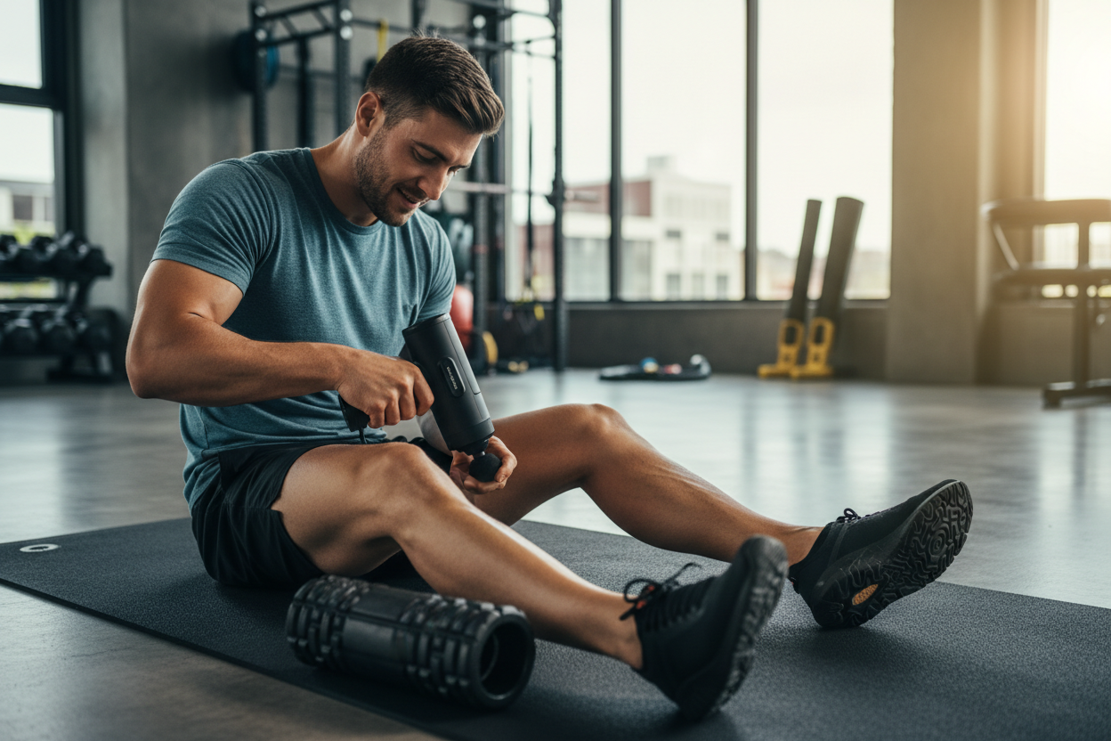 Massage gun vs rouleau de massage : lequel choisir pour récupérer ?