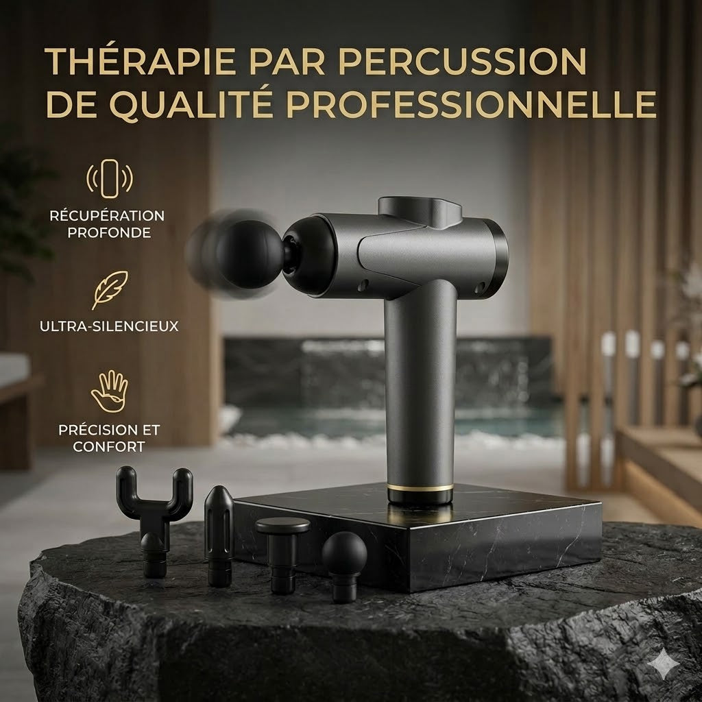 Pistolet de Massage Musculaire Pro : Récupération & Performance