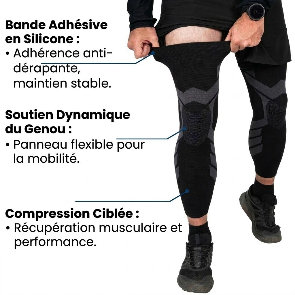 Manchon de Compression Premium – Maintien Articulaire (Vendu à l'unité)