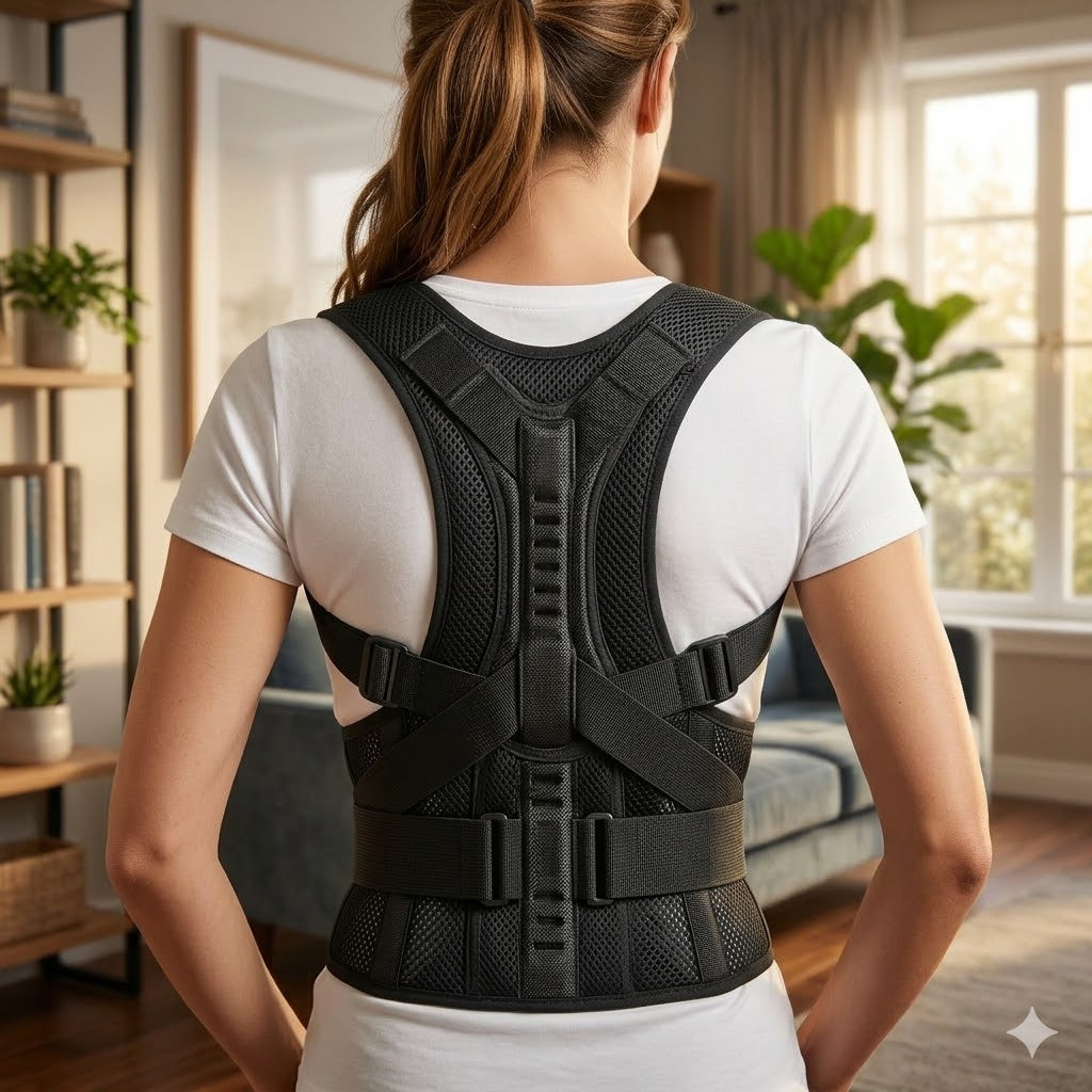 Correcteur de Posture Orthopédique : Maintien Dos & Épaules